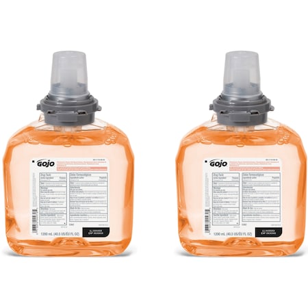 Gojo 40.6 fl oz (1200 mL) TFX Premium Foam Antibacterial Handwash 2 PK GOJ536202